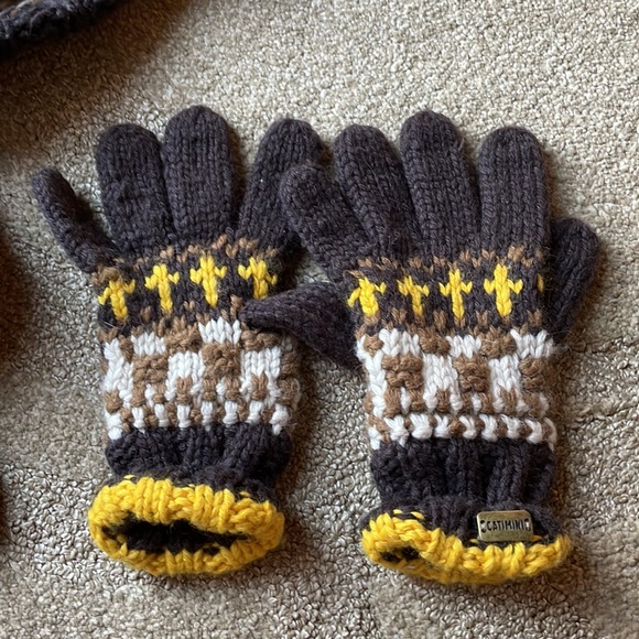 Catimini Hat, Scarf (T1) and Gloves (T4) Matching Set - Picture 6 of 8